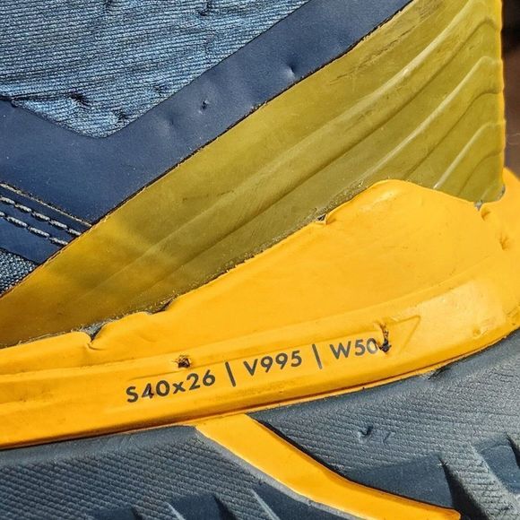 Hoka One One Tennine GTX Gore-Tex Moroccan Blue Hiking Shoes Mens size 12D Read! - Picture 12 of 12